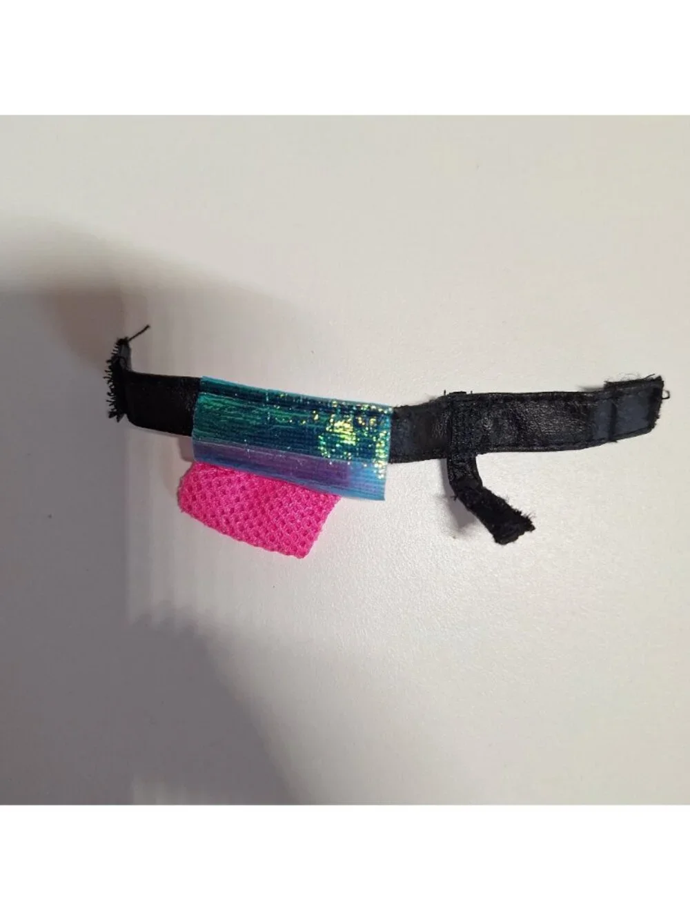 1996 Fanny Pack Pouch Ocean Friends Barbie Vintage 90s Neon Pink Blue